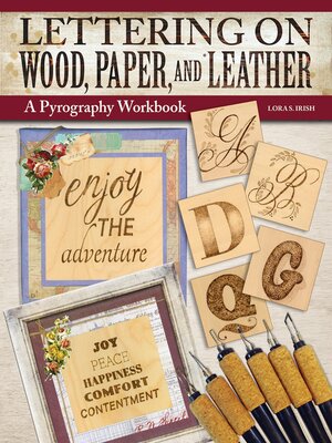 cover image of Lettering on Wood, Paper, and Leather